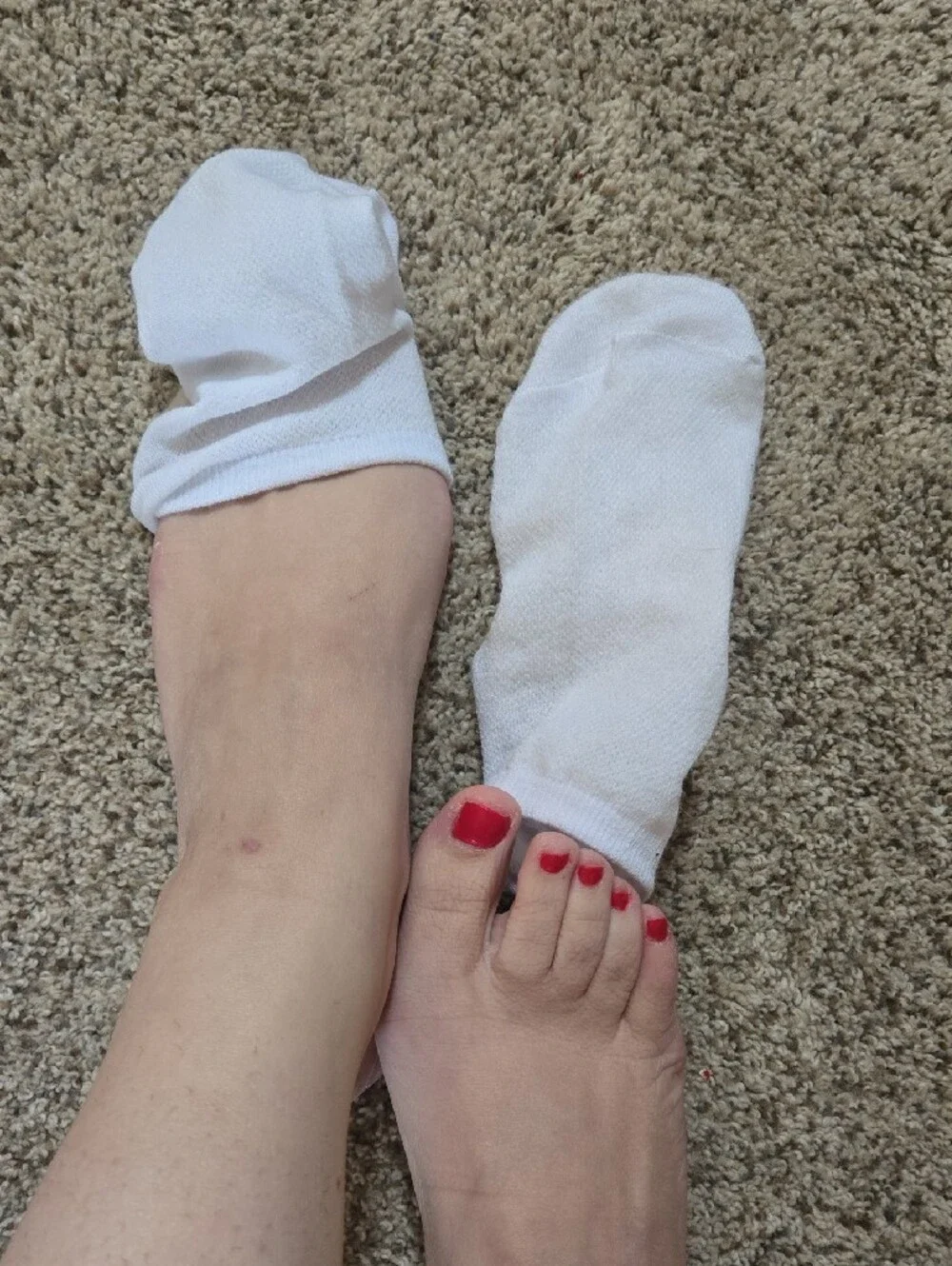 Classic White No-Show Women's Ankle Socks